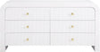 Artisto Dresser In White - 888White-D | Meridian