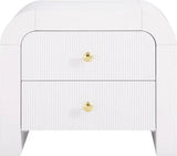 Artisto Nightstand In White - 888White - Ns | Meridian - 888White - NS - Home Elegance USA - 3