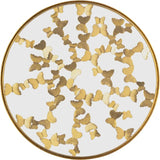 Butterfly Coffee Table In Gold - 470 - C | Meridian | Home Elegance USA