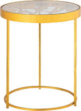 Meridian Furniture - Butterfly End Table In Gold - 470-E