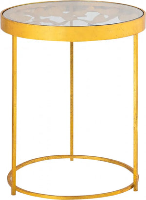 Meridian Furniture - Butterfly End Table In Gold - 470-E