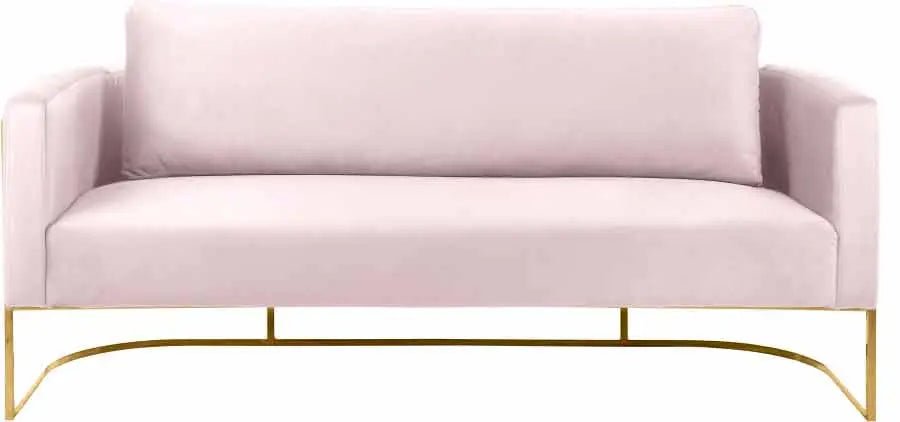 Casa 3 Piece Living Room Set In Pink - 692Pink - S - 3Set | Meridian - 692Pink - S - 3SET - Home Elegance USA - 15