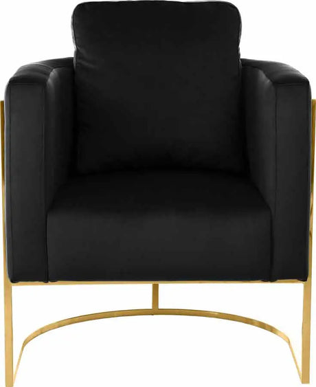 Meridian Furniture - Casa Chair In Black - 692Black-C