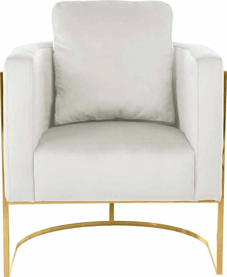 Meridian Furniture - Casa Chair In Cream- 692Cream-C