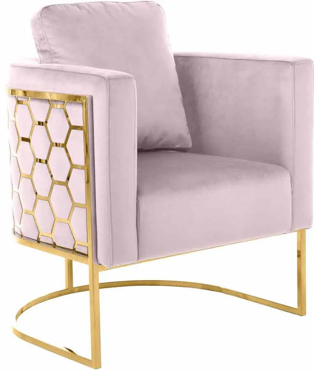 Meridian Furniture - Casa Chair In Pink - 692Pink-C