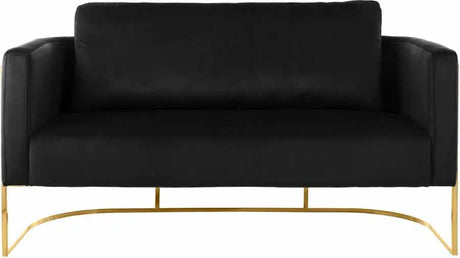 Meridian Furniture - Casa Loveseat In Black - 692Black-L