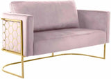 Casa Loveseat In Pink - 692Pink - L | Meridian | Home Elegance USA