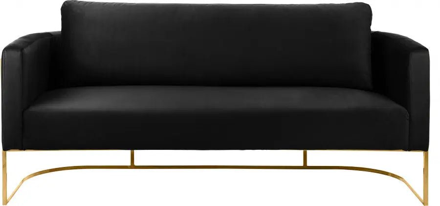 Casa Sofa In Black - 692Black - S | Meridian - 692Black - S - Home Elegance USA - 3