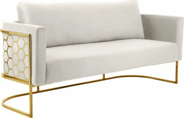 Casa Sofa In Cream - 692Cream - S | Meridian | Home Elegance USA