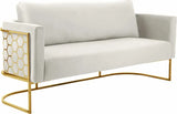 Meridian Furniture - Casa Sofa In Cream - 692Cream-S