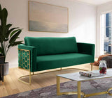 Meridian Furniture - Casa Sofa In Green - 692Green-S