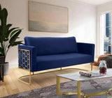 Meridian Furniture - Casa Sofa In Navy - 692Navy-S