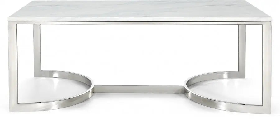 Meridian Furniture - Copley Coffee Table In Chrome - 245-C