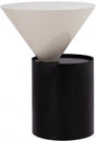Damon End Table In Black - 266-E | Meridian
