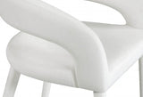 Meridian Furniture - Destiny Velvet Stool In Cream - 540Cream-C