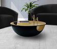 Doma Coffee Table In Black And Gold - 286-Ct | Meridian