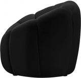 Meridian Furniture - Elijah Velvet Chair In Black - 613Black-C