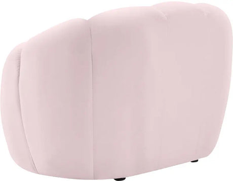 Meridian Furniture - Elijah Velvet Chair In Pink - 613Pink-C