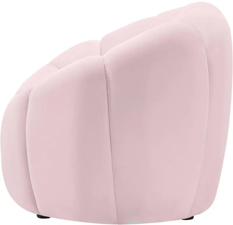 Meridian Furniture - Elijah Velvet Chair In Pink - 613Pink-C