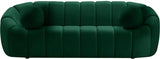 Meridian Furniture - Elijah Velvet Sofa In Green - 613Green-S