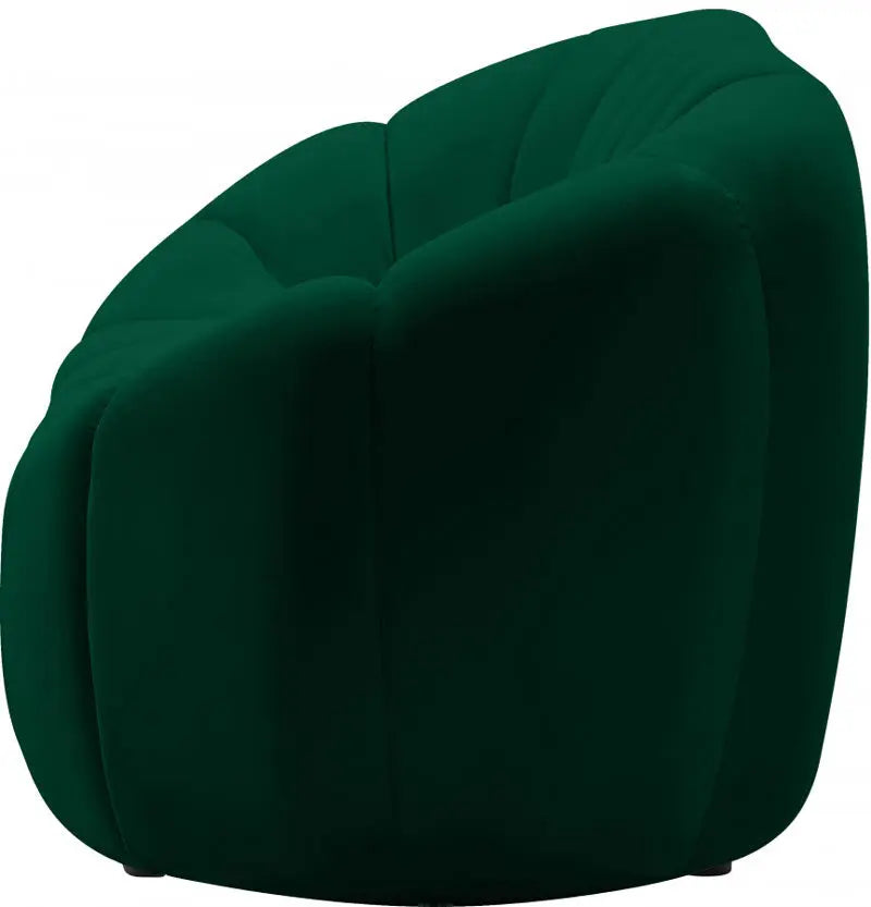 Meridian Furniture - Elijah Velvet Sofa In Green - 613Green-S