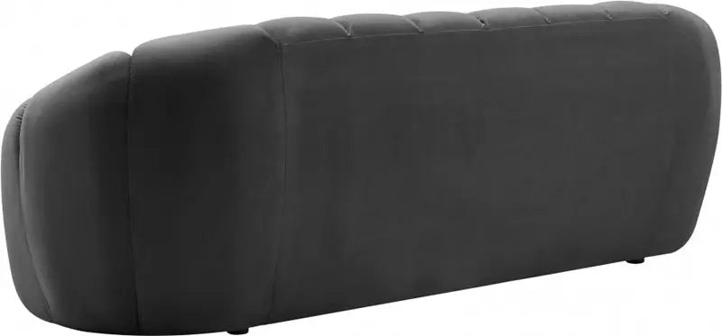 Meridian Furniture - Elijah Velvet Sofa In Grey - 613Grey-S