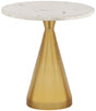 Emery End Table In Gold - 285-Et | Meridian