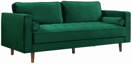 Meridian Furniture - Emily 3 Piece Living Room Set In Green - 625Green-S-3Set