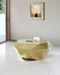 Gemma Coffee Table In Gold - 222Gold-C | Meridian - sold by Home Elegance USA