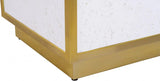 Meridian Furniture - Glitz End Table In Gold - 242-Et