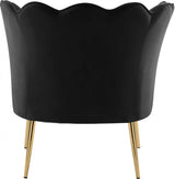 Meridian Furniture - Jester Velvet Accent Chair In Black - 516Black