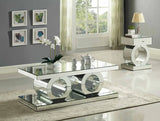 Meridian Furniture - Jocelyn End Table In Mirrored - 227-E