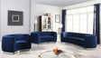 Julian 3 Piece Living Room Set In Navy - 621Navy-S-3Set | Meridian