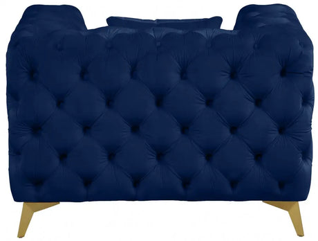 Meridian Furniture - Kingdom Chair In Navy - 695Navy-C