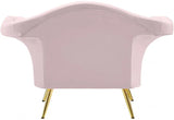 Meridian Furniture - Lips Velvet Chair In Pink - 607Pink-C