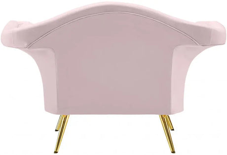 Meridian Furniture - Lips Velvet Chair In Pink - 607Pink-C