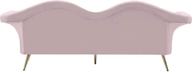 Meridian Furniture - Lips Velvet Sofa In Pink - 607Pink-S