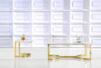 London 3 Piece Occasional Table Set In Gold - 217-3Set | Meridian - sold by Home Elegance USA