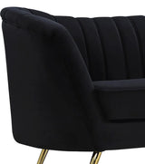 Meridian Furniture - Margo Velvet Chair In Black - 622Black-C
