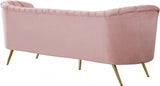 Meridian Furniture - Margo Velvet Sofa In Pink - 622Pink-S