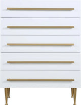 Meridian Furniture - Marisol Chest In White - 844White-Ch