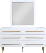 Meridian Furniture - Marisol Dresser In White - 844White-D