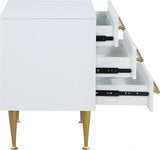 Meridian Furniture - Marisol Nightstand In White - 844White-Ns