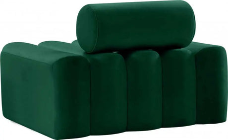 Meridian Furniture - Melody Velvet Chair In Green - 647Green-C