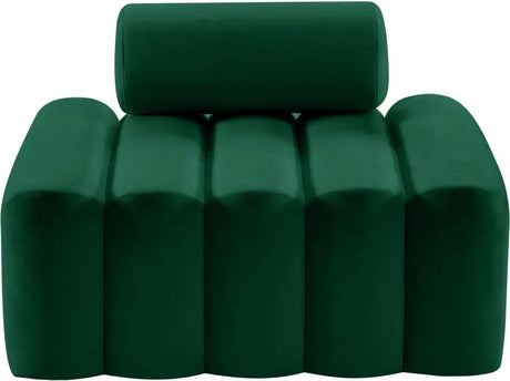 Meridian Furniture - Melody Velvet Chair In Green - 647Green-C