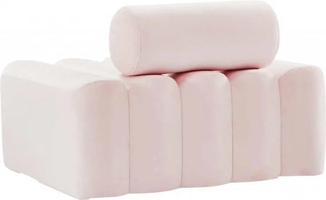 Meridian Furniture - Melody Velvet Chair In Pink - 647Pink-C