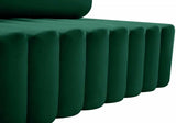 Meridian Furniture - Melody Velvet Sofa In Green - 647Green-S