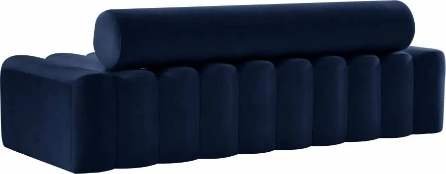 Meridian Furniture - Melody Velvet Sofa In Navy - 647Navy-S