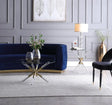 Mercury 3 Piece Occasional Table Set In Acrylic-Gold - 284-3Set | Meridian - sold by Home Elegance USA