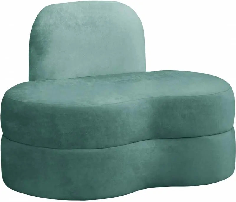 Meridian Furniture - Mitzy Velvet Chair In Mint - 606Mint-C